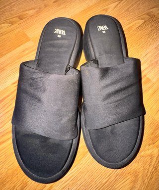 Sandalias ZARA Negras Talla 38