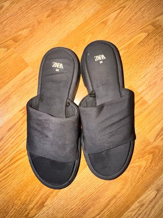 Sandalias ZARA Negras Talla 38