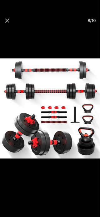 Set Mancuernas Ajustables hasta 40kg