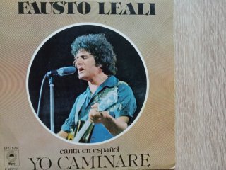 Single Fausto Leali - Yo Caminaré