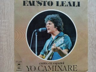 Single Fausto Leali - Yo Caminaré