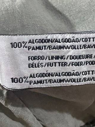 Chaqueta Zara Militar Corta S Y2k