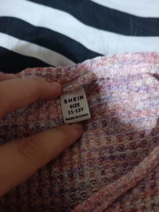 Jersey rosa, blanco y verde