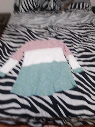 Jersey rosa, blanco y verde