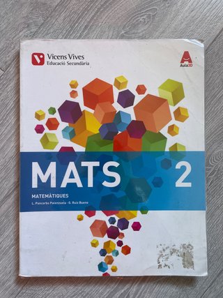 MATS 2 matemàtiques : educació secundària