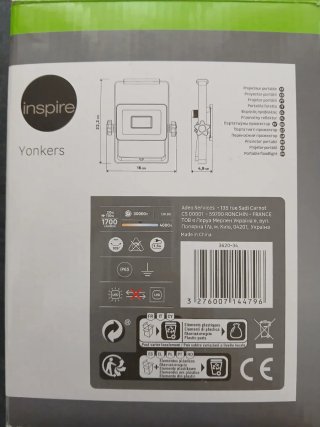 Foco LED Inspire Yonkers 20W 1700lm