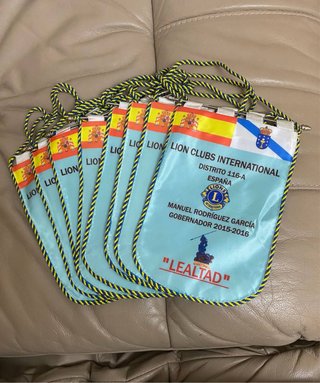 Banderas Lions Clubs International Distrito 116-A