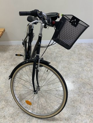 Bicicleta Urbana Btwin Negra