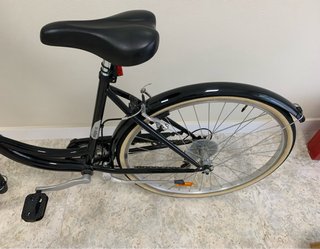 Bicicleta Urbana Btwin Negra
