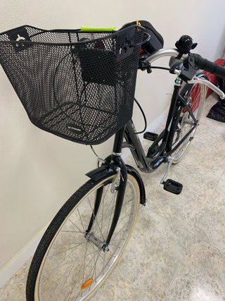 Bicicleta Urbana Btwin Negra