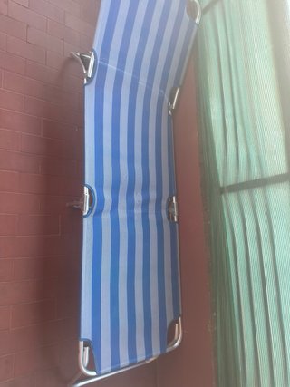 Tumbona plegable playa/camping