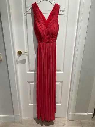 Vestido de fiesta largo rojo