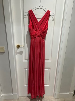 Vestido de fiesta largo rojo