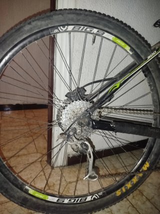 Bici Mérida Big Nine Negra