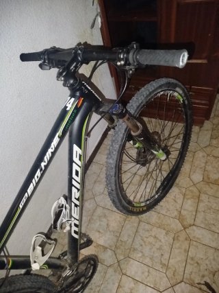 Bici Mérida Big Nine Negra