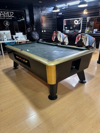 Mesa de billar profesional monedero