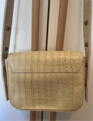 Bolso its lava pequeño efecto piel cocodrilo