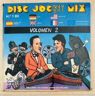 DISC JOCKEY MIX VINILO 3 LP MAX MIX 1987