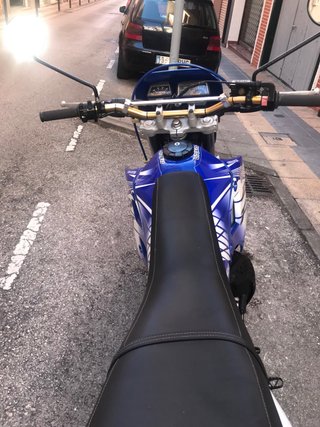 Yamaha DT 125 R Azul y Blanca Enduro