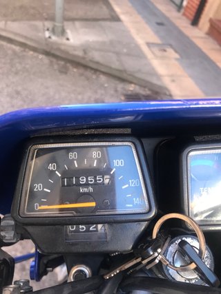 Yamaha DT 125 R Azul y Blanca Enduro