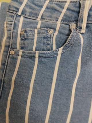 Pantalón rayas elastico xs