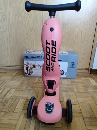 Scoot and Ride 2 en 1 Rosa