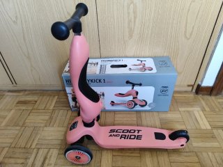Scoot and Ride 2 en 1 Rosa