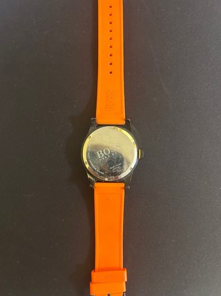 Reloj Hugo Boss Naranja y Negro