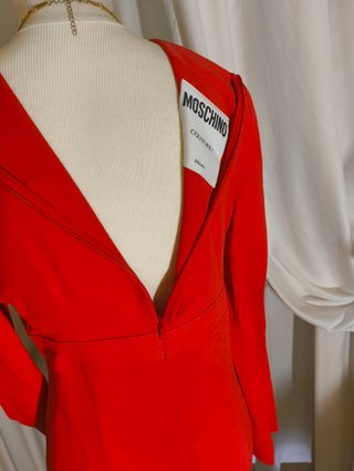 Abito Moschino Rosso TG 44