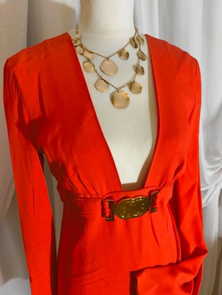 Abito Moschino Rosso TG 44