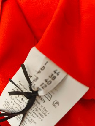 Abito Moschino Rosso TG 44