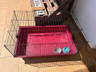 Jaula para conejos y mascotas