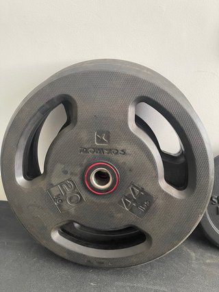 Discos de caucho Domyos 20kg (44 lbs)