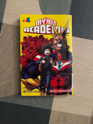 Pack my hero academia tomos 1,2,3 y 4