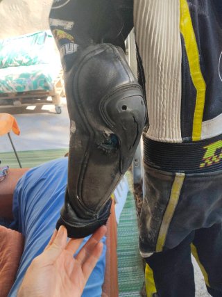 Mono de moto para niño talla 12