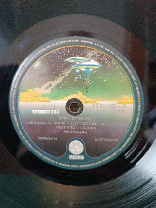 Dire Straits - Dire Straits. LP. 1978. Vertigo