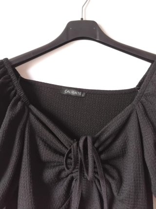 Abito corto nero Caliente