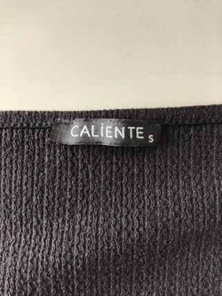 Abito corto nero Caliente