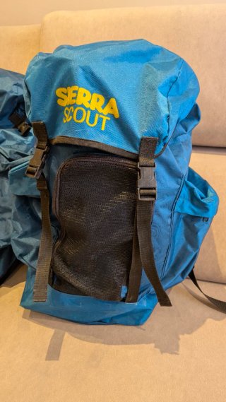 Mochila Sierra Scout Trekking Azul