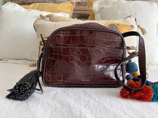 Bolso Uterque piel marrón