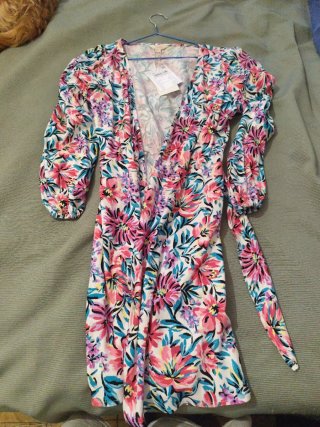 Vestido estampado floral