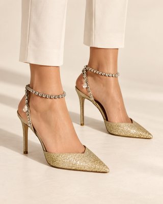 Jimmy Choo Scarpe Donna Oro Tg. 38