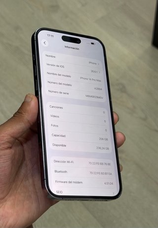 iPhone 14 Pro Max 256GB 91% bat precio figo