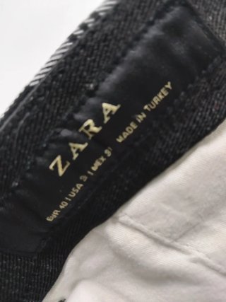 Pantalón cuadros Zara talla S