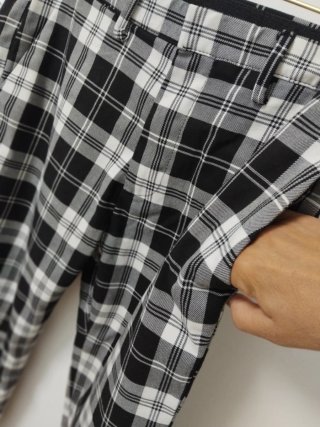Pantalón cuadros Zara talla S