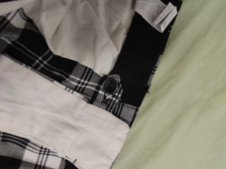 Pantalón cuadros Zara talla S
