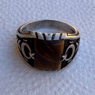 Lote 3 Anillos Plata Grabados