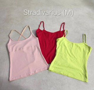 Lote 3 Camisetas Tirantes Stradivarius Talla M