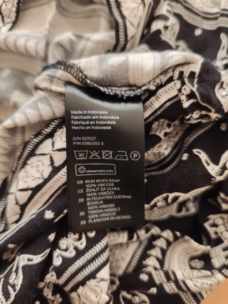 Vestitino H&M fantasia elefanti taglia 38