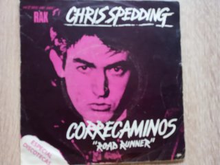 Single Correcaminos Chris Spedding RAK